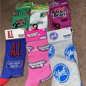 Novelty crew socks